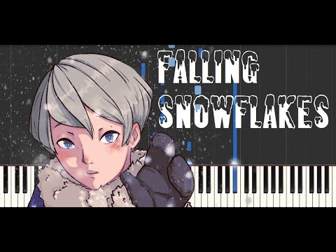 Frederic Bernard - Falling Snowflakes aka Waterdrops [Synthesia Piano]
