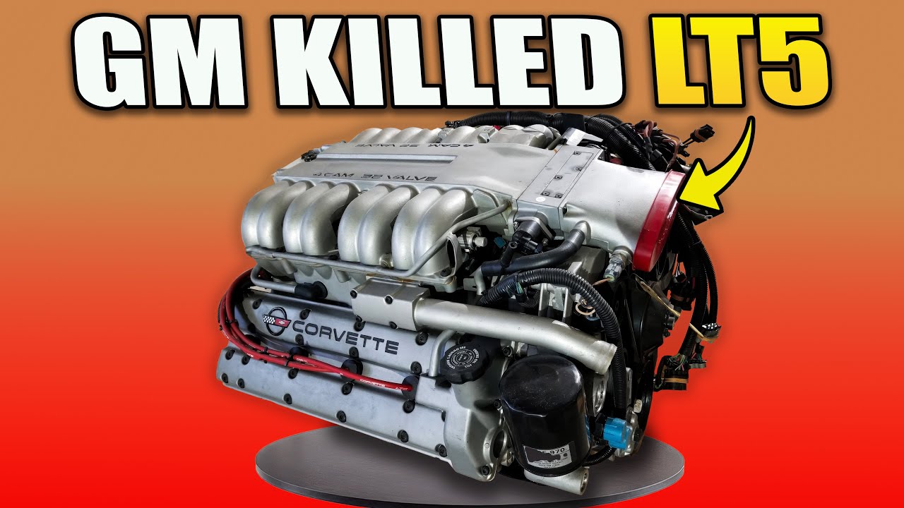 The Shocking Truth About the Chevy LT5 DOHC V8 – GM’s Greatest Corvette Engine Silenced Too Soon!
