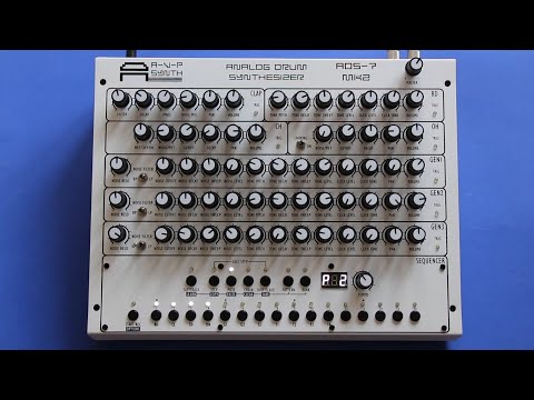 AVP Synth ADS-7 mk2 Analog Drum Synthesizer