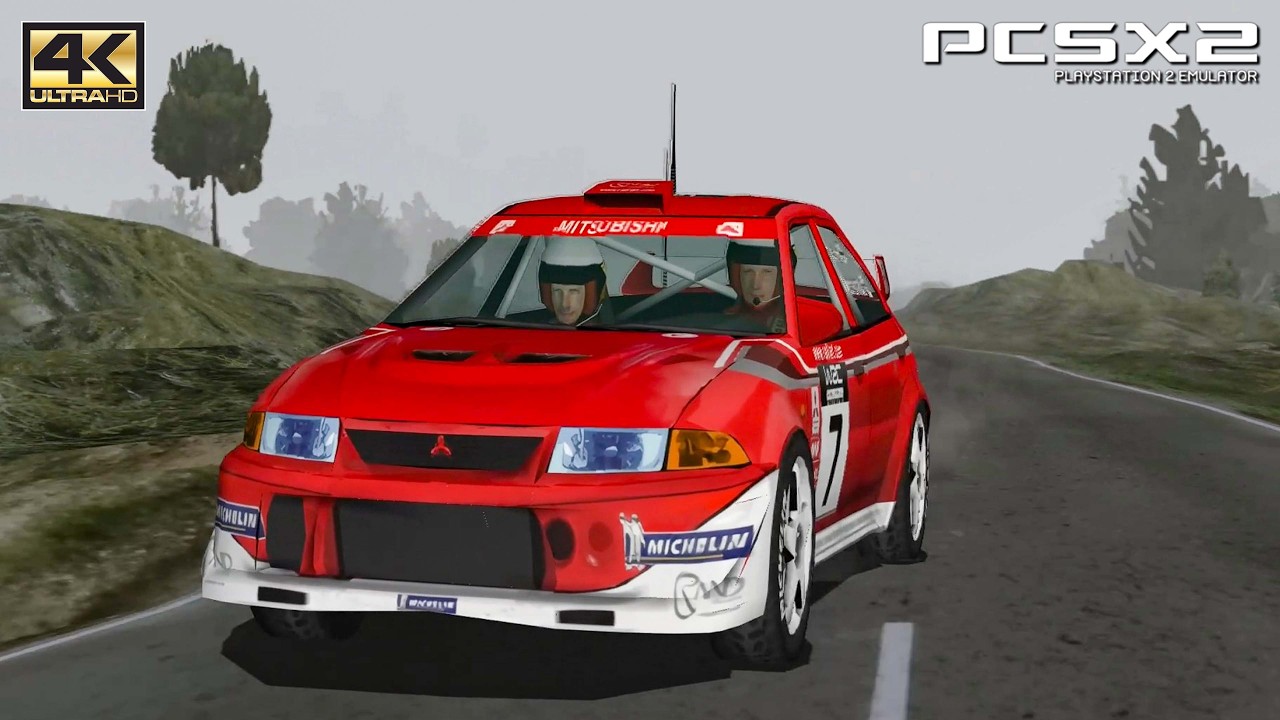 World Rally Championship - PS2 Gameplay 4k 2160p / HD Textures (PCSX2)