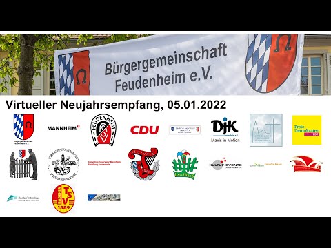 2. Virtueller Neujahrsempfang der Bürgergemeinschaft Feudenheim e.V.