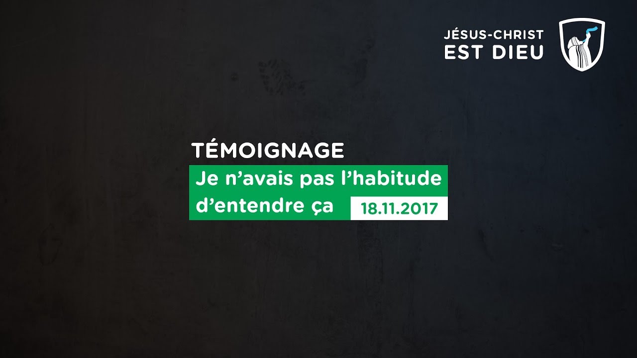 Thumbnail of video: Je n'avais pas l'habitude d'entendre ça - Evry