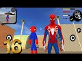 Amazing Spider Stickman Rope Hero Mafia 16 Android Gameplay