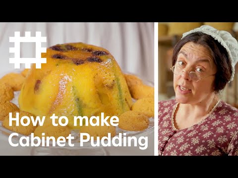 如何製作內閣布丁--維多利亞式方法 (How to Make Cabinet Pudding — The Victorian Way)