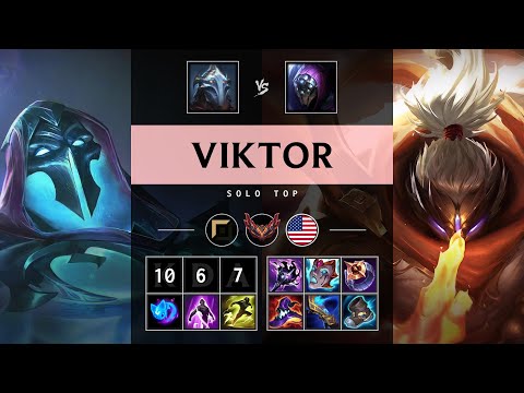 Viktor Top vs Jax - NA Grandmaster Patch 25.14