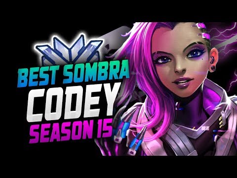 CODEY INSANE SOMBRA - TOP DPS! [ OVERWATCH SEASON 15 TOP 500 ]