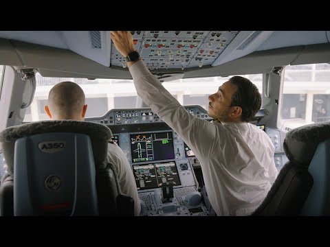Go Behind the Scenes: Etihad's New A350 Delivery