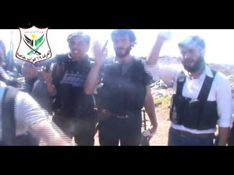 بيان إعلان السيطرة على حاجز الرباعي في بلدة زمين من قبل لواء أحرار انخل