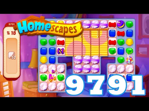 Homescapes Level 9791 HD 3 - match puzzle game | Gameplay Walkthrough | android | GameGo Game | IOS