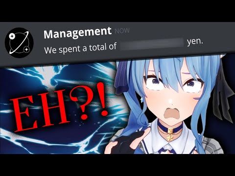 Suisei reacts to the insane budget spent on the MGO concert stage