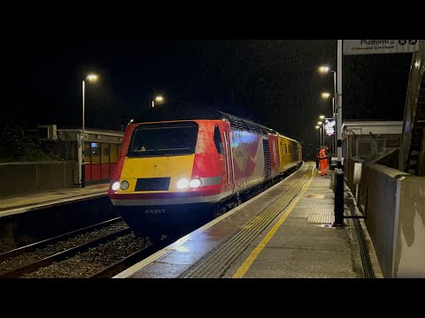 Class 91s at Retford & an old regular on the low level - 09/03/23