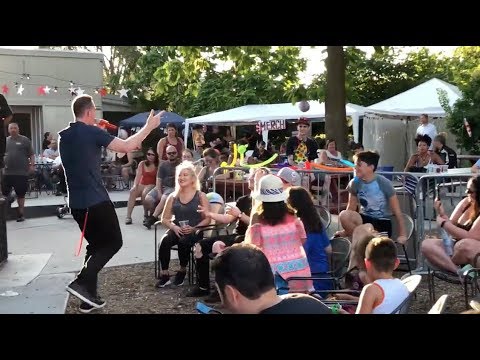 Isaac Knox at the Carnevale