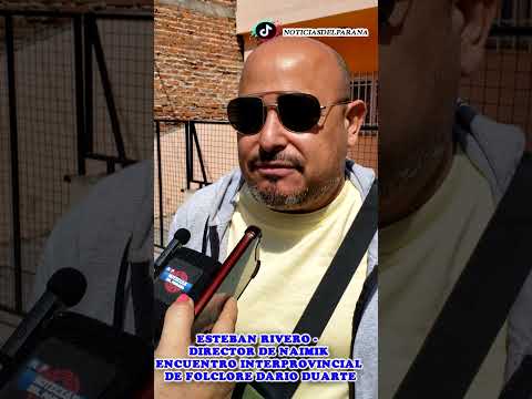 Esteban Rivero-Director De Naimik - Encuentro Interprovincial Dario Duarte - #Puertovilelas #Vilelas