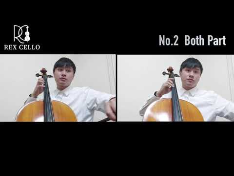 No.2 Piatti method for cello,Book 2 ,Duet