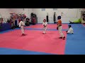 Kid Gets Kicked In The Balls During Point Sparring