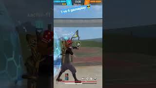 incredible 1vs 4 gameplay 😎 #yourgaming29 #freefire #csmatch #freefirefunny #freefireindia