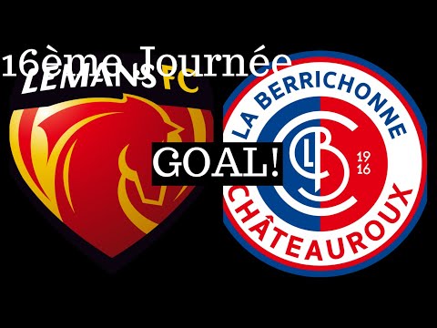 Le Mans - Châteauroux [1-(1)] (Goal 55') by Cheick Diarra