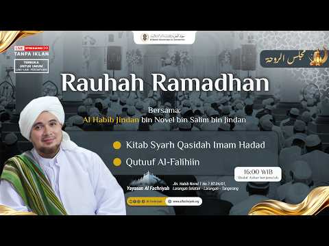 🔴RAUHAH bersama Al Habib Jindan bin Novel bin Jindan | Jum'at, 27 Februari 2026