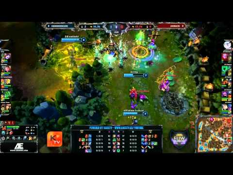 League of Legends: Animate vs Heimerdingers - Map 1 - EUW Challenger Series #5