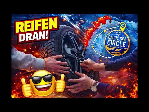 Reifen dran – ENDLICH! | Baltic Sea Circle Rallye Vorbereitung
