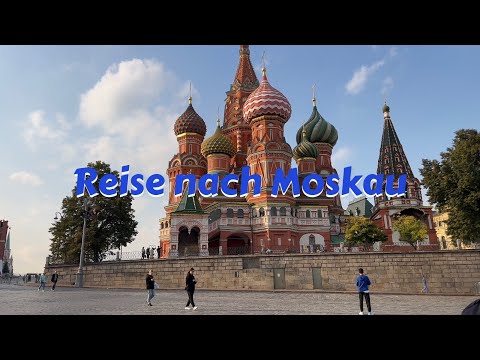 Meine Erste Reise nach Moskau | Trip to moscow