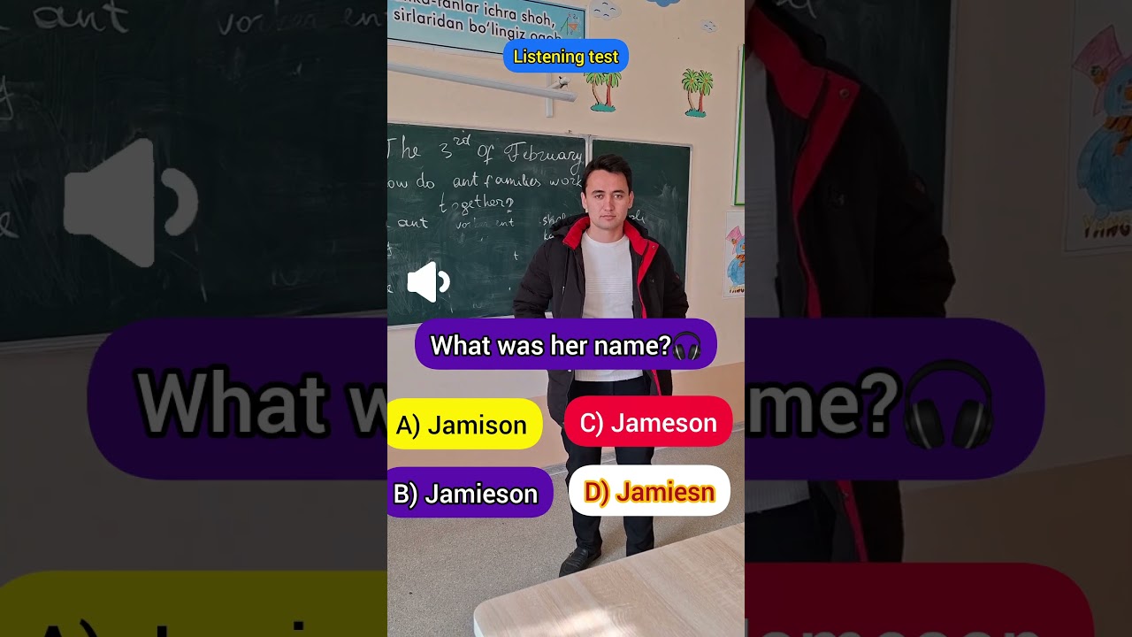 Listening test | Ielts listening | Multilevel listening | English with Mr Maxsud English Max