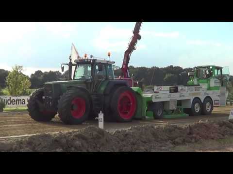 Hendrik Bloemert met de Fendt 926 bij Tractorpulling Hoogeveen (trek 1)