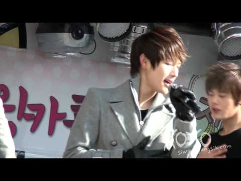 [FANCAM] 110115 ZE:A 제국의아이들 - My only wish ; Siwan ver.