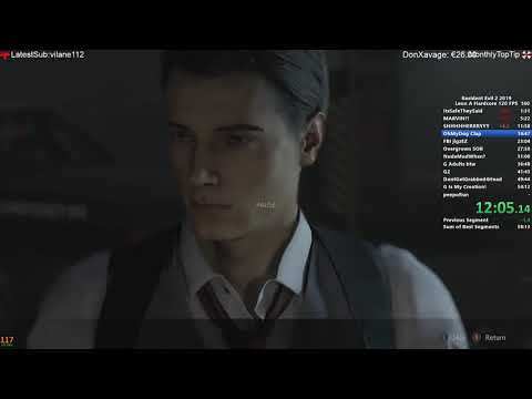 Resident Evil 2 Remake Speedrun Leon A Hardcore 58:47