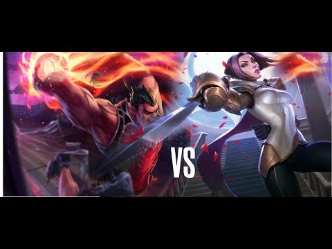 1v1 darius vs fiora full build