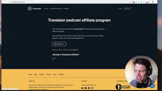 Overview of Transistor's affiliate program