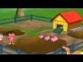 Dora The Explorer Bermain Bersama Babi Kecil Yang Lucu