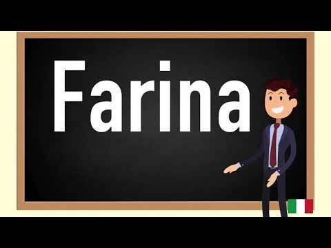 How to pronounce Farina  in Italian