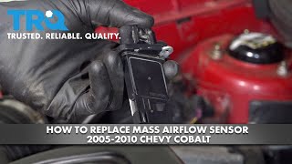 How to Replace Mass Airflow Sensor 2005-2010 Chevy Cobalt