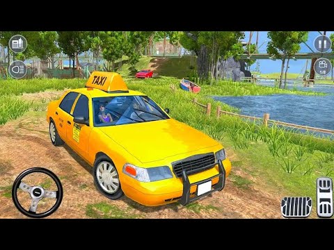 Offroad Taxi Driving Game 3D Ep-1 | Taxi Driving Simulator Offroad - Android Gameplay