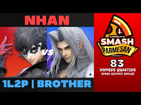 Nhan vs 1L2P  Brother - Smash Ultimate Singles Winners Quarters Smash Parmesan 83 - Joker vs Sephiro