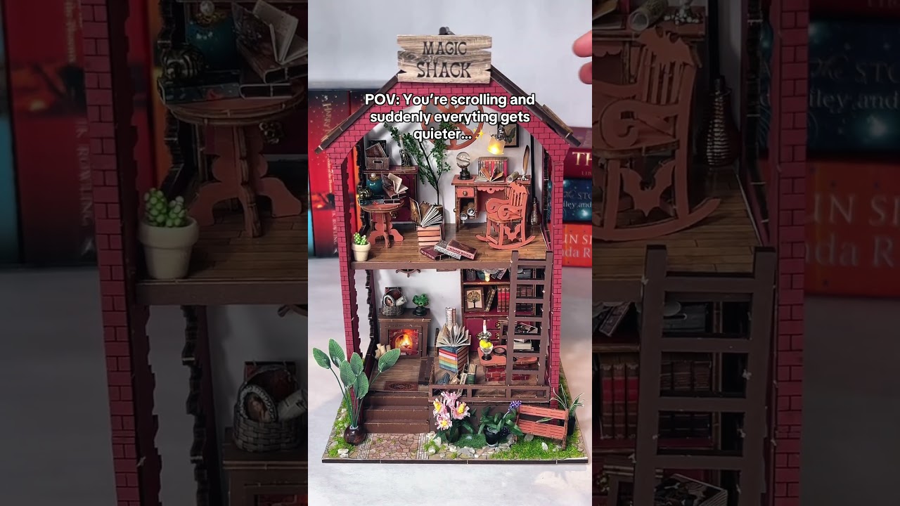 ✨ I Built a Tiny Magical World with Nookly — DIY Miniature Kit 🌿🏡💛