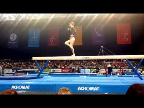2014 Australian Gymnastics Championships Beam Final - Olivia Vivian