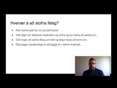 04-02 Hvenær á að stofna ehf?