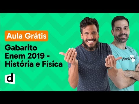 GABARITO ENEM 2019 AO VIVO | HISTÓRIA E FÍSICA | DESCOMPLICA