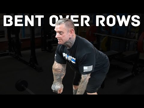 LEE PRIEST: Bent over rows - Tips & Tricks