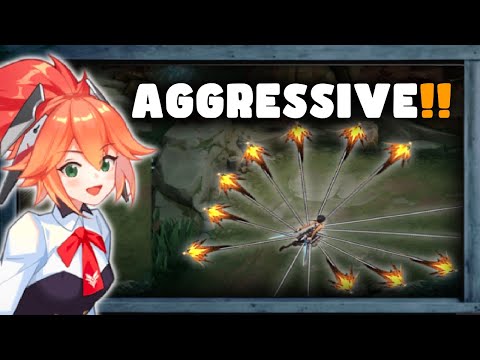 Fanny Controlled Aggression Tutorial In Actual Game