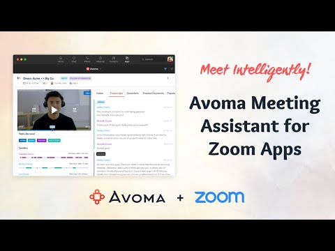 Avoma Assistant for Zoom Apps