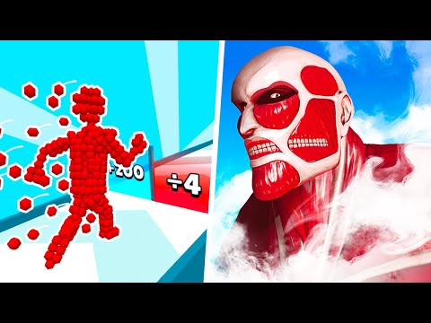 Ball Master 3D vs Titan Rush 3D - Gameplay Walkthrough Max Levels (Part 1)