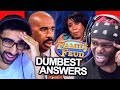 SIDEMEN REACT TO DUMBEST FAMILY FEUD ANSWERS