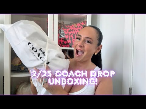 New Drop Coach Bag Unboxing! Worth the Drama! 🤎🧸