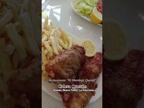 Caleta Queule de la comuna de Nueva Toltén, región de la Araucanía.