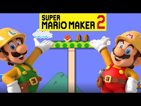 SMB: The Lost Levels: World 1 Remade in Super Mario Maker 2