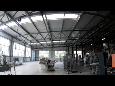 Світлопрозорі 40мм сендвіч панелі Rodeca