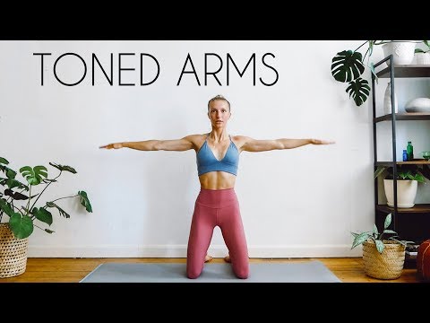 10 MIN TONED ARMS WORKOUT (At Home No Equipment)